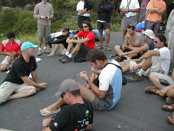  �ek�n� na startovi�ti 