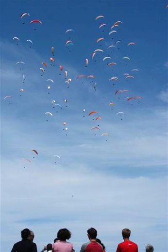  Above the take off point 