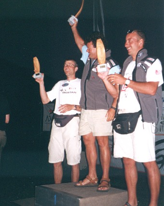  Zleva Peter Von K�nel, Patrick Berod a Jean Marc Caron 