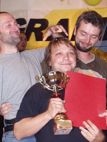  T�et� dru�stvo v �esk�m poh�ru - Franti�ek Pavlou�ek, Radek �imon�k (team leader) a Michal Brabenec 