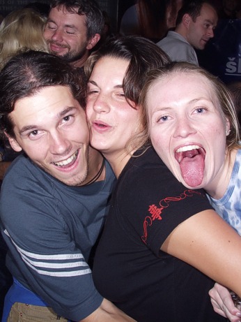  Mirek Voln�, Ren�ta Kuhnov� a jazyk Hanky Maty�skov� 