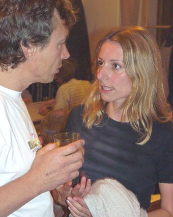  Honza Krofta ochotn� poskytuje rozhovor 