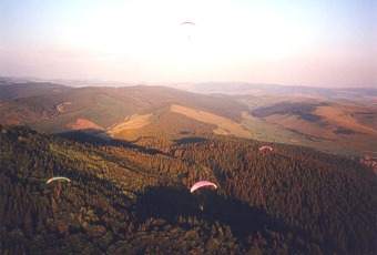  L�t�n� p�i z�padu slunce u Miercurea Ciuc 