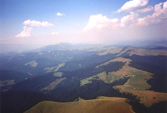  Muntii Suhard p�i letu od Vejce 