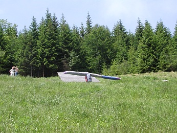 Startoviště s rampou na Veliki Vrh