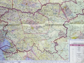 ICAO Mapa 