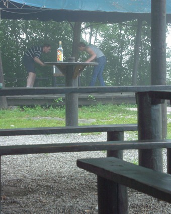  Rann� fotb�lek v mlze 