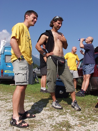  P�ed odjezdem na kopec 