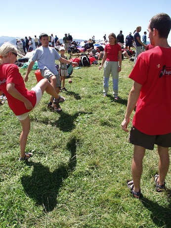  �ek�n� na startovi�ti 