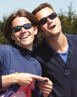  David Bzirsk� s nerozlu�n�m p��telem Luk�em Filkou Banderasem 