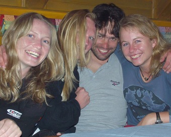  Honza Habermann se sv�m fanklubem 