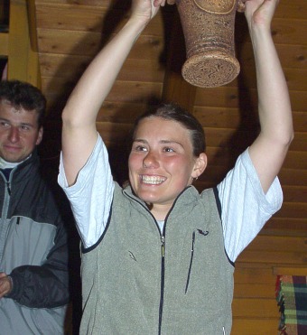  V�t�zn� �ena Petra Krausov� (uprost�ed) 