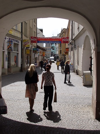  Street of Zilina town 