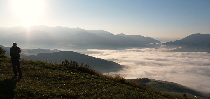  On the top of Stranik early morning 