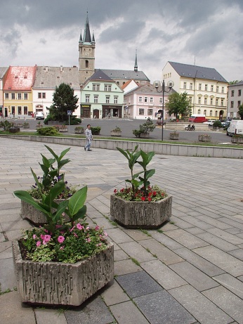  Odpoledne na n�m�st� v Tachov� 