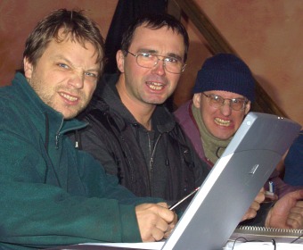  Promrzl� Radek �imon�k, Michal Posp�il a Martin Mac Kube�ka 