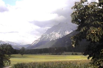  Odpoledn� po�as� na trase 