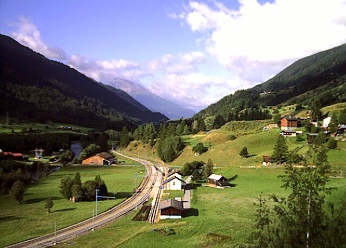  V �dol� m�ste�ka Reckingen r�no v 9:00 