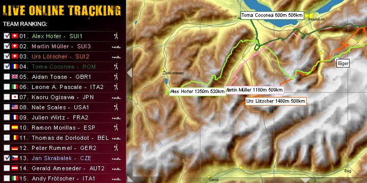  Situace v �ter� ve�er 