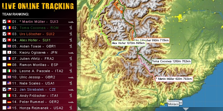  Situace v sobotu ve�er 