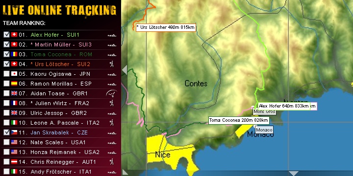  Situace v ned�li ve 21:00 