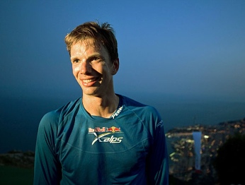  Alex Hofer na posledn�m oto�n�m bod� Mont Gros nad Monakem 