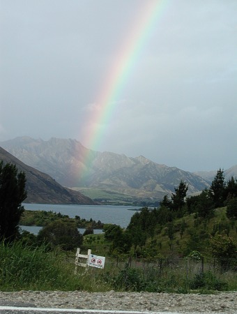  Jezero pod Roys Peak 