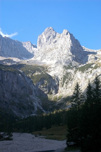 Severní stěna Zugspitze Severní stěna Zugspitze